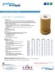 PRODUCT SHEET - LATEX TUBING